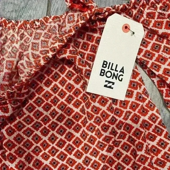 Billabong Lover Off the shoulder top size Small - Picture 6 of 7